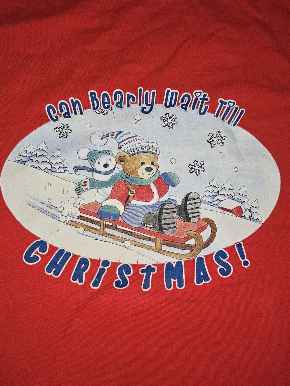 90s Target Brand Christmas Graphic Short Sleeve Tshirt Plus Sz 26/28